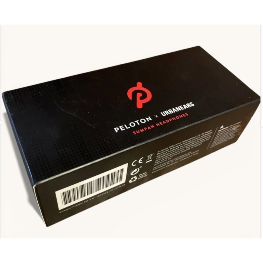 Peloton x Urbanears Sumpan Earbuds Wired In Ear Headphones Mic 6ft Cord NEW